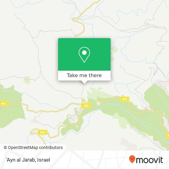 ‘Ayn al Jarab map