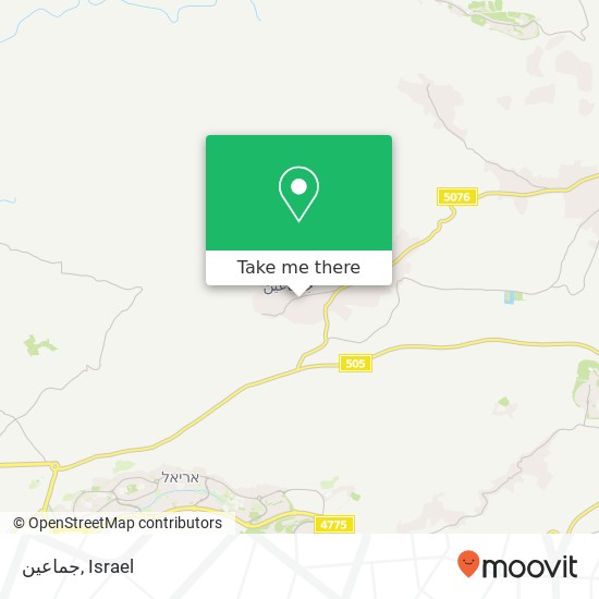 جماعين map