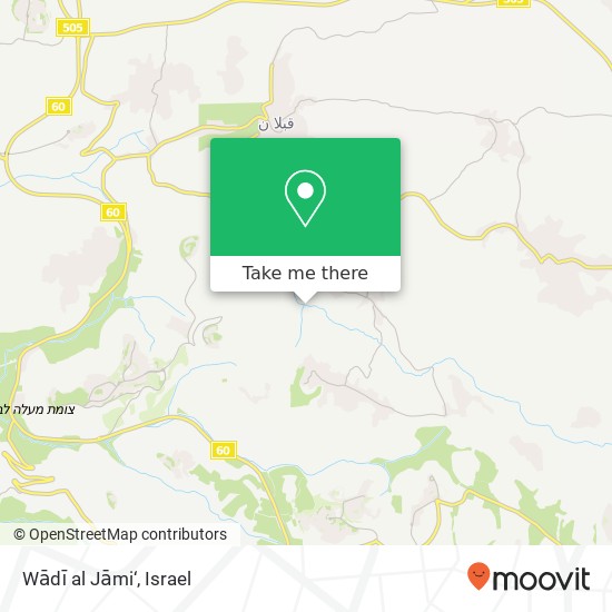 Wādī al Jāmi‘ map