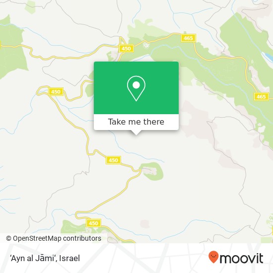‘Ayn al Jāmi‘ map