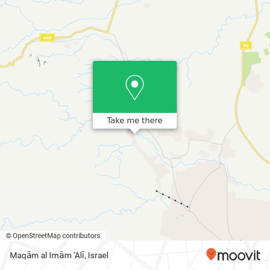 Карта Maqām al Imām ‘Alī
