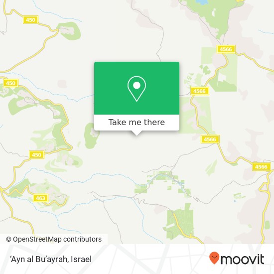 ‘Ayn al Bu’ayrah map