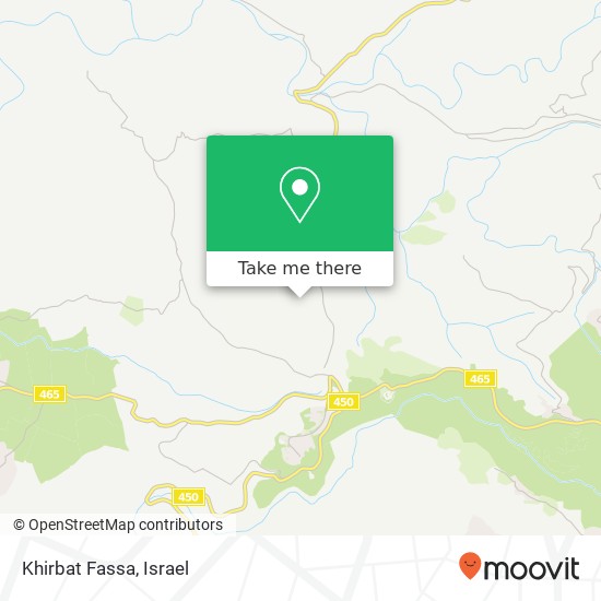 Khirbat Fassa map