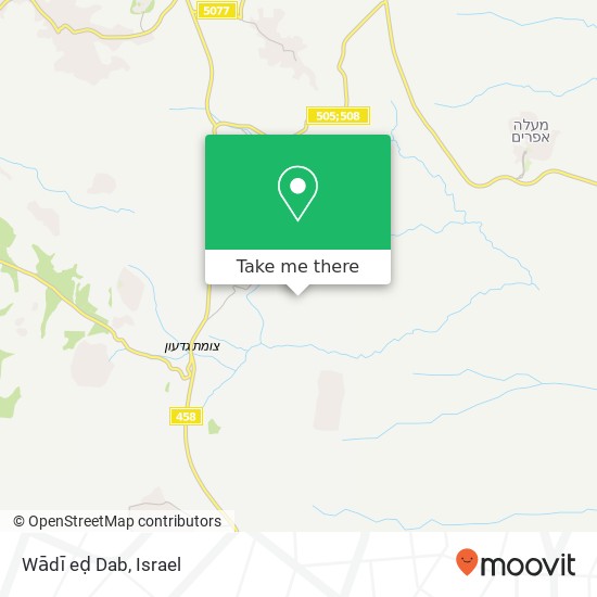 Wādī eḍ Dab map