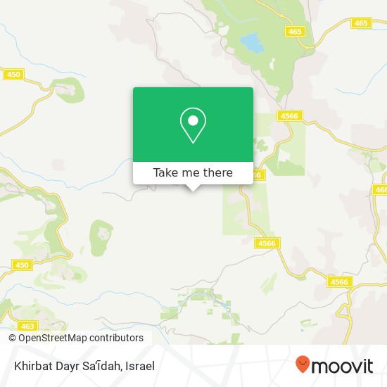 Khirbat Dayr Sa‘īdah map