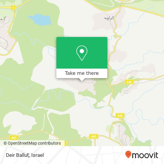 Deir Balluṭ map