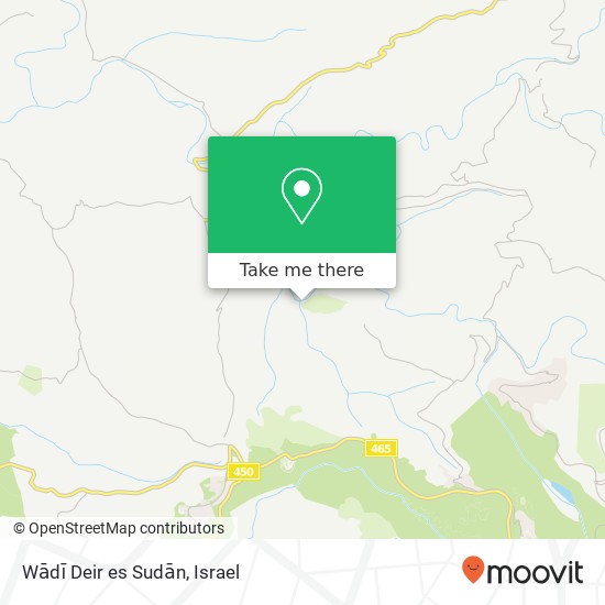 Wādī Deir es Sudān map