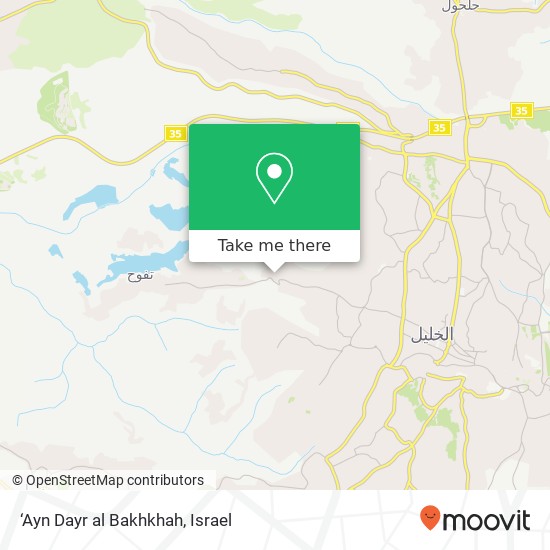 Карта ‘Ayn Dayr al Bakhkhah