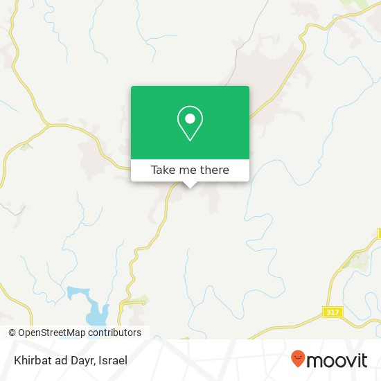 Карта Khirbat ad Dayr