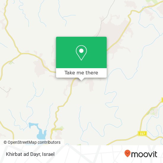 Khirbat ad Dayr map