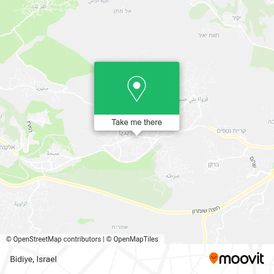 Bidiye map