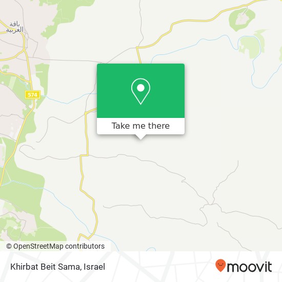 Khirbat Beit Sama map