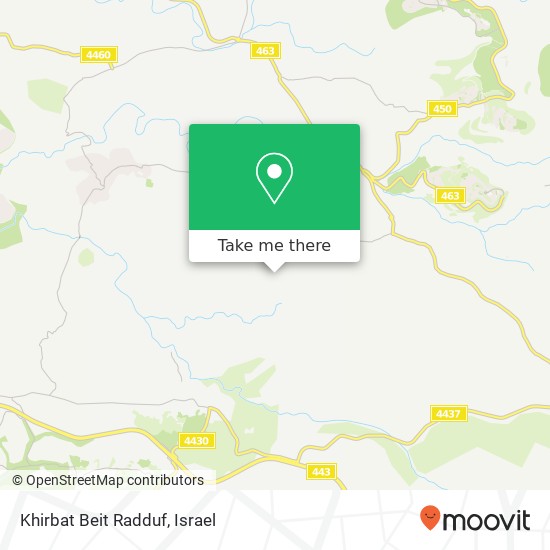 Khirbat Beit Radduf map