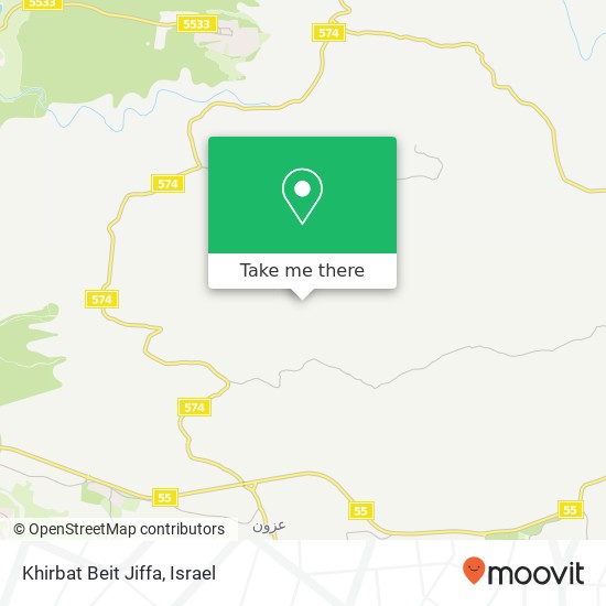 Khirbat Beit Jiffa map