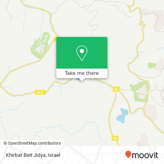 Khirbat Beit Jidya map