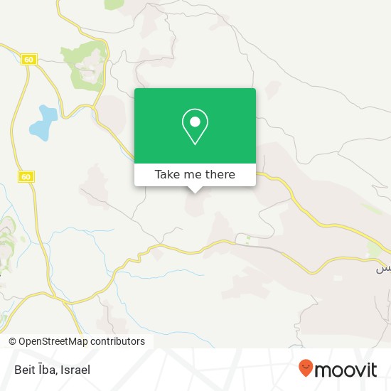 Карта Beit Ība