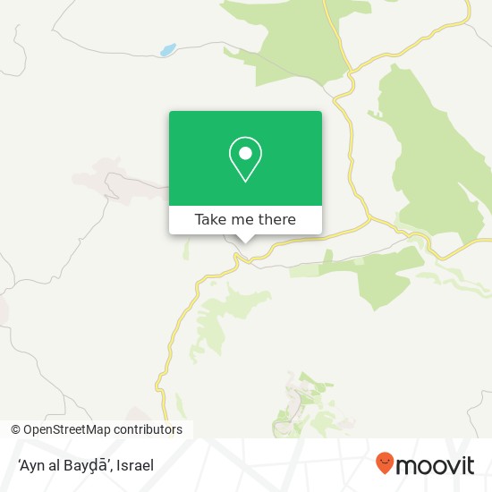 ‘Ayn al Bayḑā’ map