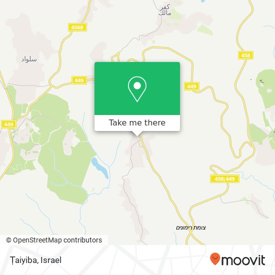 Ṭaiyiba map