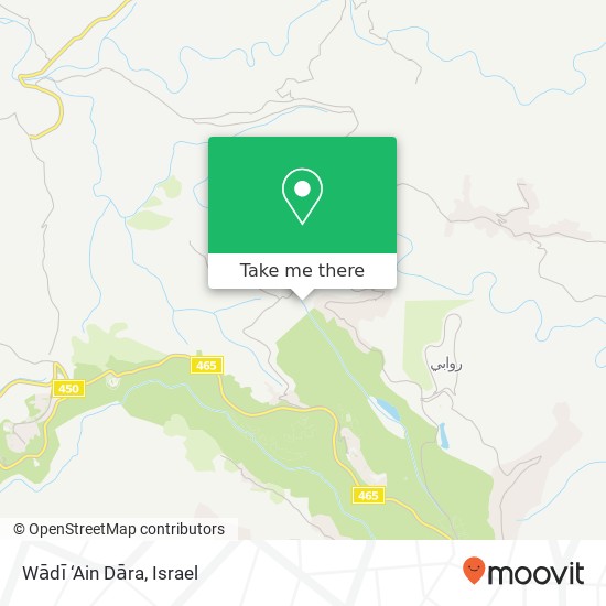 Wādī ‘Ain Dāra map