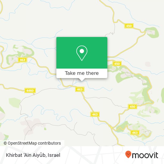 Карта Khirbat ‘Ain Aiyūb
