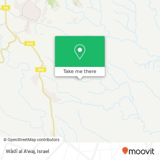 Wādī al A‘waj map