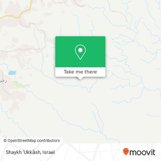 Карта Shaykh ‘Ukkāsh