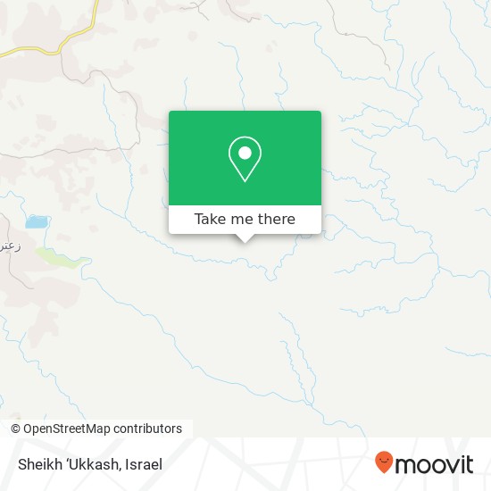 Карта Sheikh ‘Ukkash