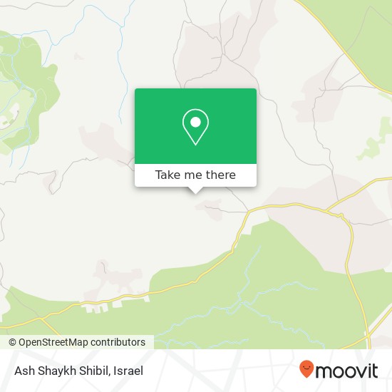 Карта Ash Shaykh Shibil