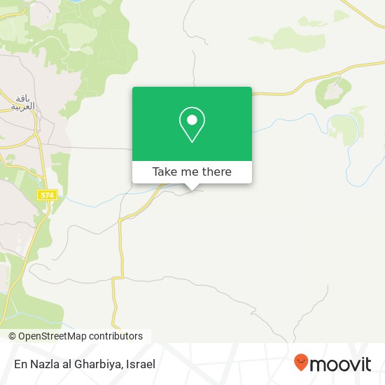 En Nazla al Gharbiya map