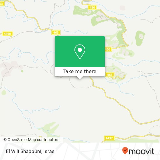 Карта El Wilī Shabbūnī