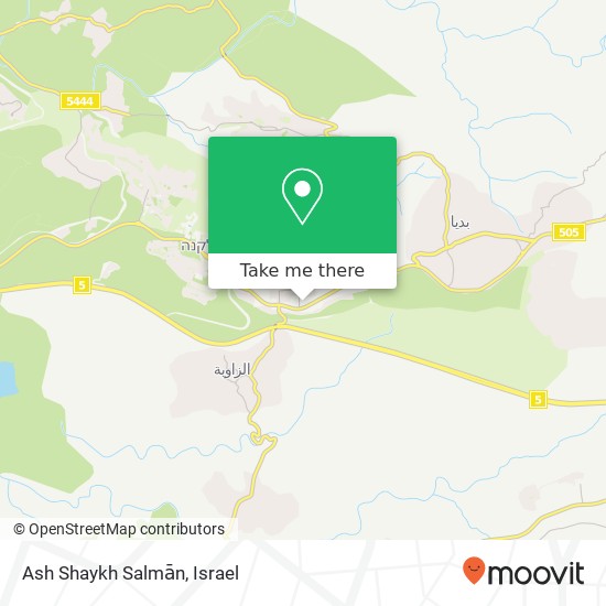 Ash Shaykh Salmān map