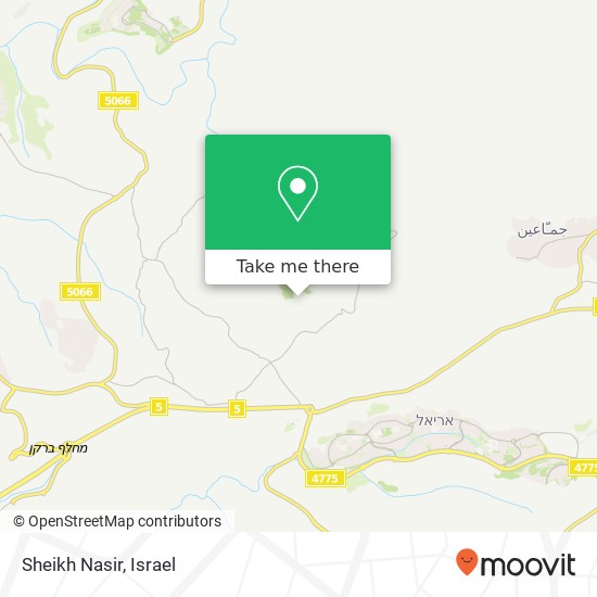 Sheikh Nasir map