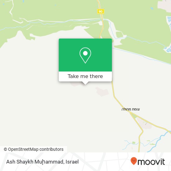 Ash Shaykh Muḩammad map