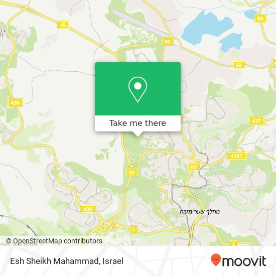 Esh Sheikh Mahammad map