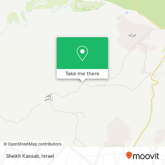 Sheikh Kassab map
