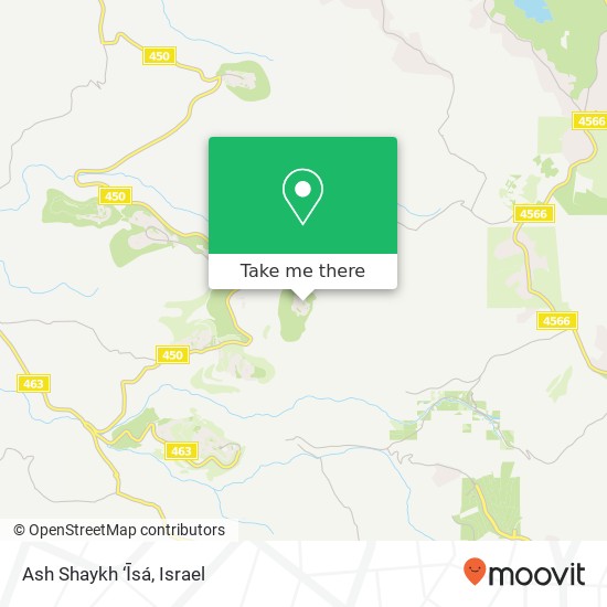 Карта Ash Shaykh ‘Īsá