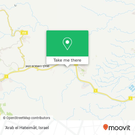 Карта ‘Arab el Hateimāt