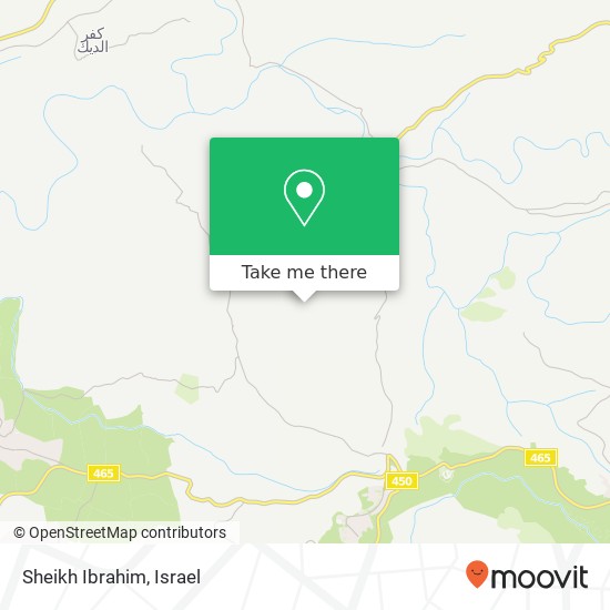 Sheikh Ibrahim map