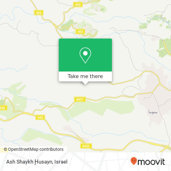 Карта Ash Shaykh Ḩusayn