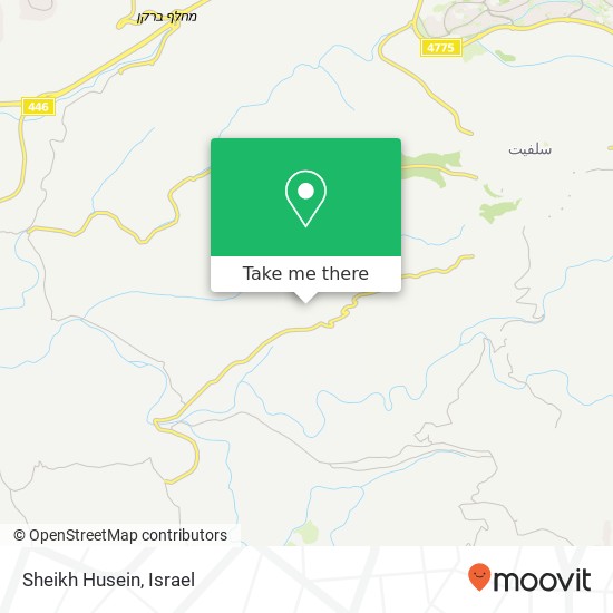 Sheikh Husein map