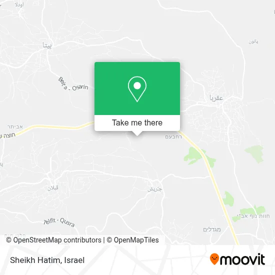 Sheikh Hatim map