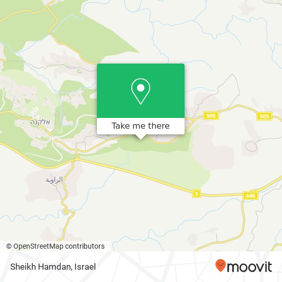 Sheikh Hamdan map