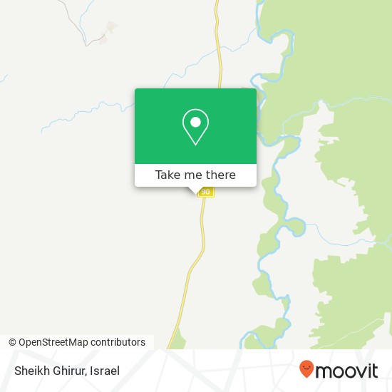 Sheikh Ghirur map