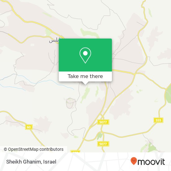 Карта Sheikh Ghanim