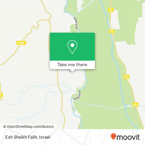 Esh Sheikh Falih map