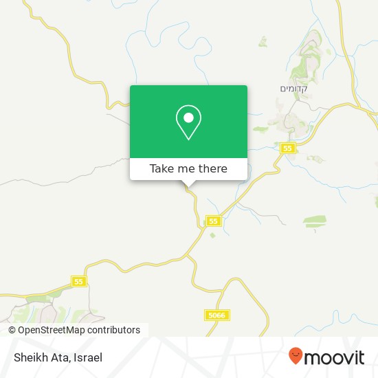 Sheikh Ata map