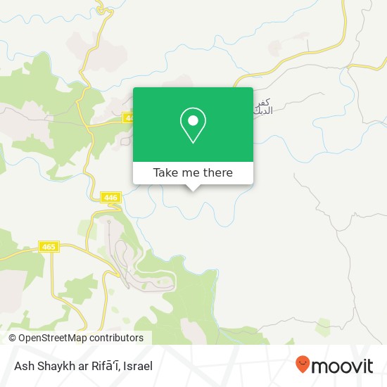 Карта Ash Shaykh ar Rifā‘ī
