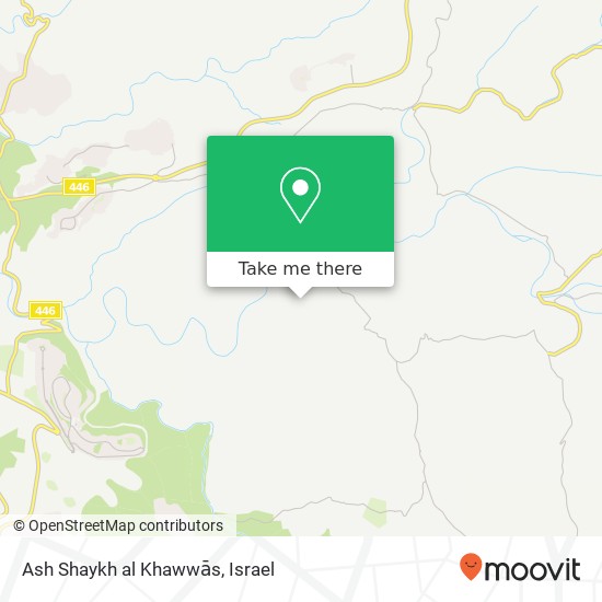 Карта Ash Shaykh al Khawwās