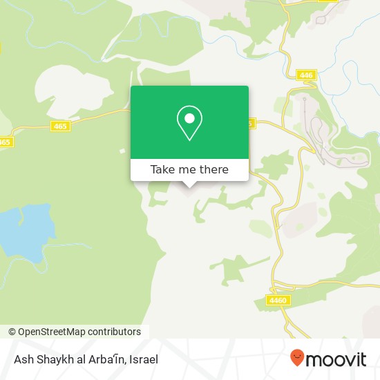 Ash Shaykh al Arba‘īn map
