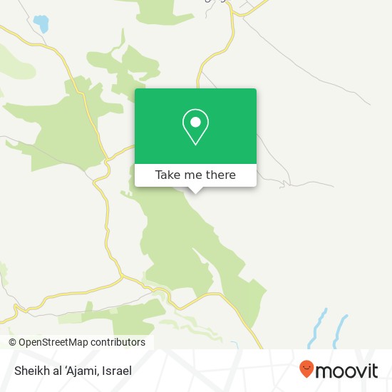 Карта Sheikh al ‘Ajami